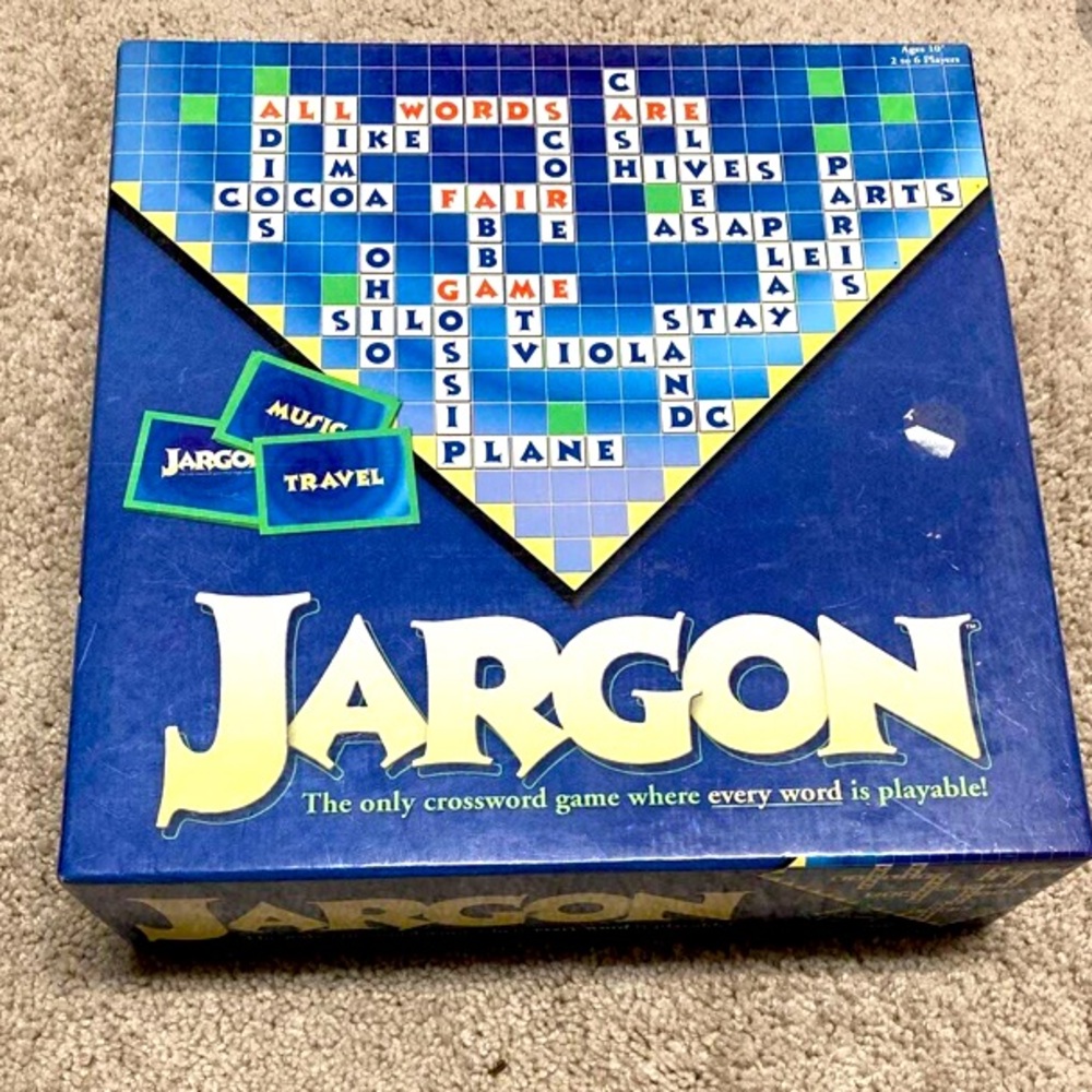 Jargon vintage board game